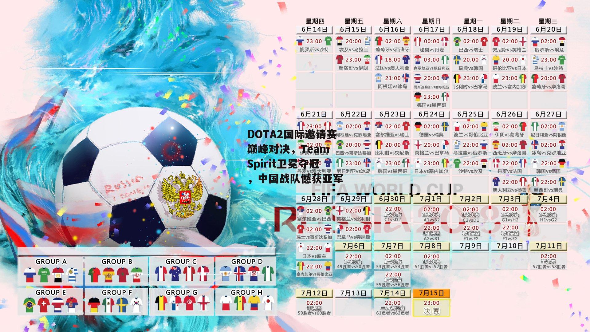 DOTA2国际邀请赛巅峰对决，Team Spirit卫冕夺冠，中国战队憾获亚军|熊猫体育平台